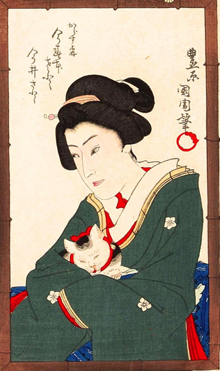 Illustration for article titled Cats Make for Wonderful Japanese Art